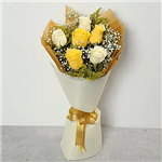 دسته گل زیبا Bright Sunshine Bouquet (ارسال گل به کویت)