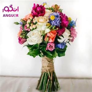 دسته گل رز و میخک (ارسال گل به سنگاپور)