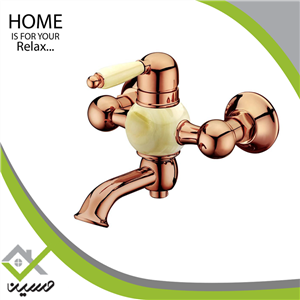 شیر دوش کلاسیک کندین استاندارد کرم رزگلد