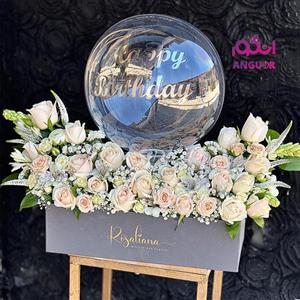 باکس گل تولد مرجان