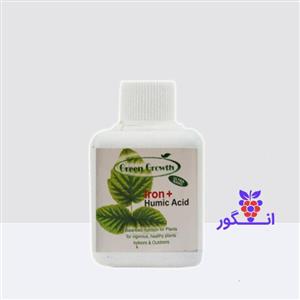 کود مایع آهن با هیومیک اسید (90 میلی لیتر) | Green Growth