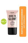 هایلایتر مایع بورن تو گلو BORN TO GLOW Liquid Illuminator مدل Sunbeam حجم 18 میل نیکس NYX