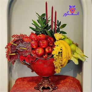 جام گل و میوه یلدایی