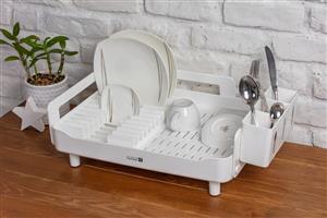 جا ظرفی کنتراست 1 طبقه تمام سفید مدل pp10-w