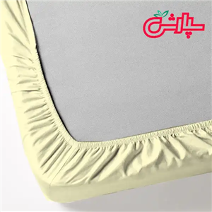 سرویس ملحفه ساده زرد لیمویی – کتان