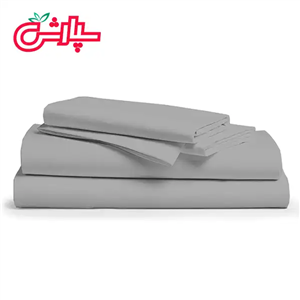 سرویس ملحفه ساده طوسی تیره – کتان