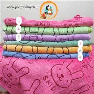 حوله آشپزخانه طرح خرگوش مدل skip سایز 40x40 سانتی متر