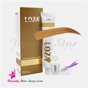 کیت رنگ ابرو بلوند طلایی خیلی روشن شماره 9.3 LOZA حجم 20 میلی لیتر