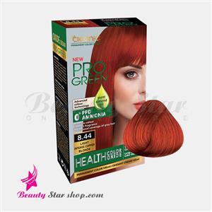 کیت رنگ مو بدون آمونیاک کلینیک شماره 8.44 بلوند مسی قوی روشن