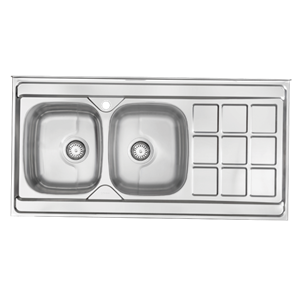سینک ظرفشویی درسا مدل DS3201-120 روکار