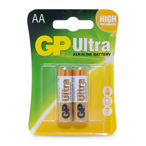 باتری قلمی اولترا ۲ عددی GP Ultra LR3 2B