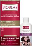 شامپو گیاهی بیوبلاس مخصوص تقویت رشد مو مدل Phytosterol حجم 360 میل +هدیه شامپوی Collagen+Keratinحجم 150 BIOBLAS 