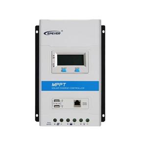 شارژ کنترلر خورشیدی 30 آمپر 12/24 ولت MPPT برند Ep Solar مدل Triron3210N