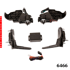 مجموعه آینه تاشو برقی جک j4