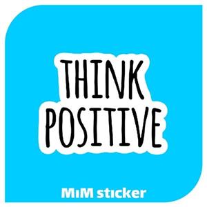 استیکر Think positive 