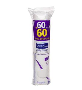 پد پاک‌کننده آرایش سپتونا (SOFT TOUCH) 60 + 60 