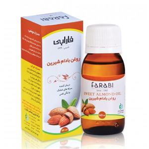 روغن بادام شیرین خوراکی فارابی 60ml درمان کننده سرفه های خشک و تنگی نفس