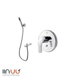 شیر حمام توکار قهرمان سری C کامل با مغزی توکار