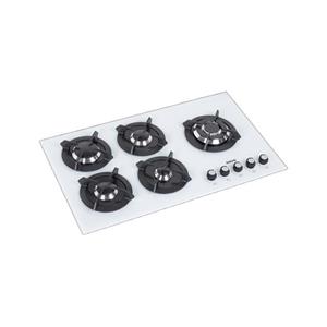 اجاق گاز توکار 5 شعله شیشه ای بورنیک مدل سیما