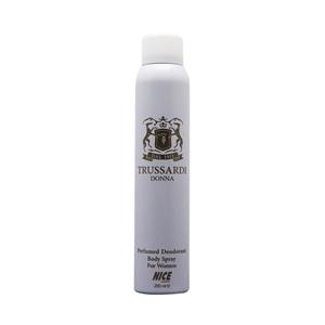 اسپری خوشبو کننده بدن زنانه نایس پاپت مدل Trussardi Donna حجم 200 میلی لیتر