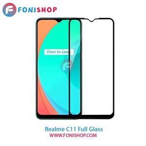 گلس فول تمام صفحه ریلمی Realme C11