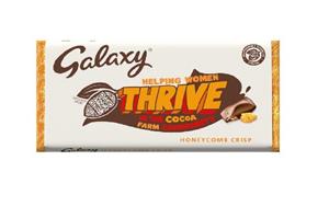 شکلات شیری با موم عسل کریسپی گلکسی 100 گرم Galaxy