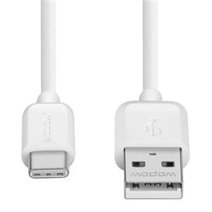 کابل تبدیل USB به USB-TYPE-C (شارژر) وپو مدل LT25 طول ۱متر