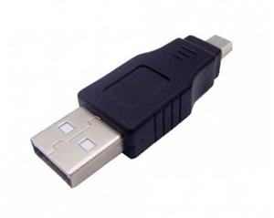 تبدیل Mini USB 5Pin (نری) به USB (نری)