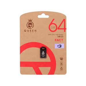 فلش مموری کوئین Queen Fact USB2.0 Flash Memory-64GB 