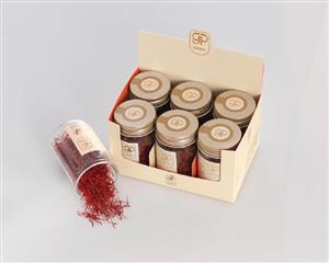 زعفران نگین جعبه ای 6 عددی یک مثقال