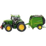 ماشین بازی سیکو – اسباب بازی مدل Deere Tractor With Baler No.1665