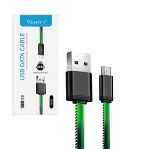 کابل تبدیل USB به microUSB وریتی مدل CB3112 طول 1 متر