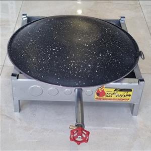 نان پز ساچ تفلون 40 سانت/ 2 شعله ( انوار گاز)