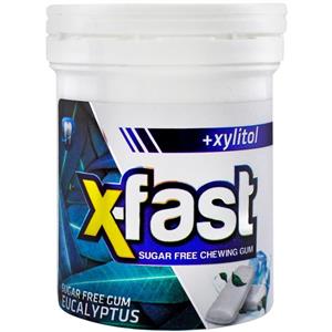 آدامس بدون شکر با طعم اکالیپتوس ایکس فست - 50 گرم