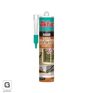 خمیر درزگیر اکریلیک قهوه ای AC606 آکفیکس Akfix