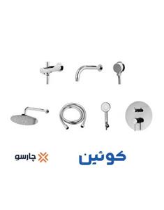 شیرآلات توکار کسری سری کوئین گرد Queen (Round)