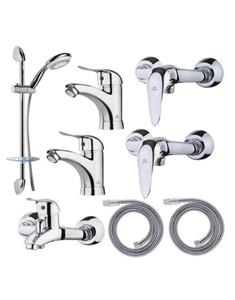 ست شیرآلات شادان مدل FR-6X مجموعه ۸ عددی