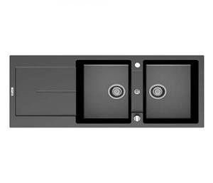 سینک گرانیتی دو لگنه کن مدل CAN TRUST ENIGMA