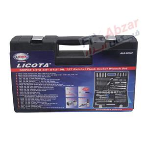 مجموعه 120 عدد آچار بکس لیکوتا مدل ALK-8006F