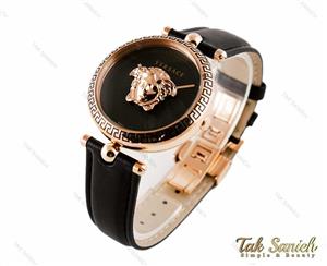 ساعت ورساچه زنانه پالازو رزگلد مشکی Versace-3292-L