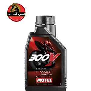 روغن موتور 300V گرانروی 5W40 یک لیتری MOTUL 