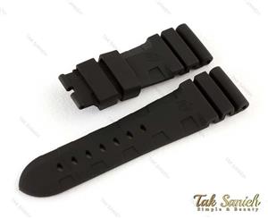 بند رابر ساعت Paneraiمشکی Panerai-Strap-3606-G