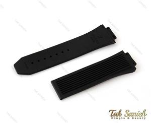 بند ساعت هابلوت مشکی Hublot-Strap-3894-G