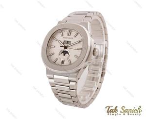 ساعت پتک فیلیپ ناتیلوس مردانه اتوماتیک سیلور سفید Patek-4063-G