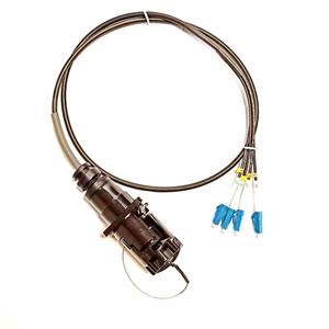 پچکورد فیبر نوری تاکتیکال 2core,Wallmount/LC,1m