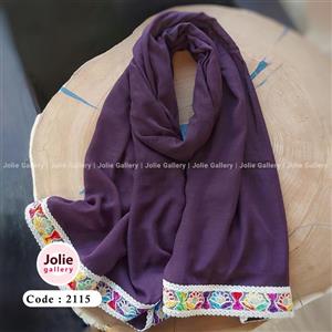 شال مزونی نواردوزی منگوله دار (2112-2113-2115)