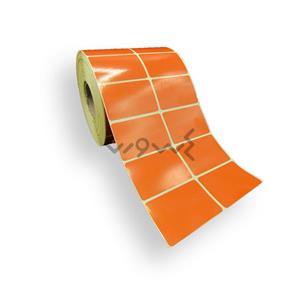 برچسب دیجیکالا PVC نارنجی ۵۱*۳۴ ۳۰۰۰ عددی