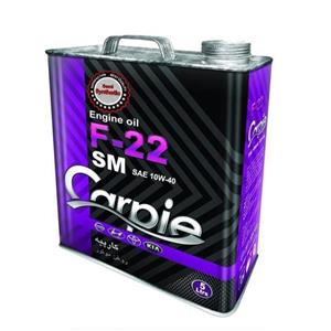 روغن موتور خودرو کارپیه مدل 10W-40 SM ظرفیت 5 لیتر