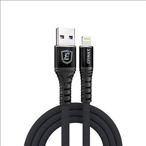 کابل تبدیل USB به لایتنینگ اپیمکس مدل EC-03 طول ۱.۲ متر