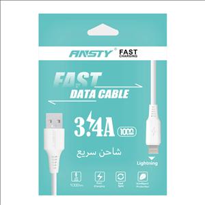 کابل تبدیل USB به لایتنینگ انستی مدل Z222I طول ۱ متر